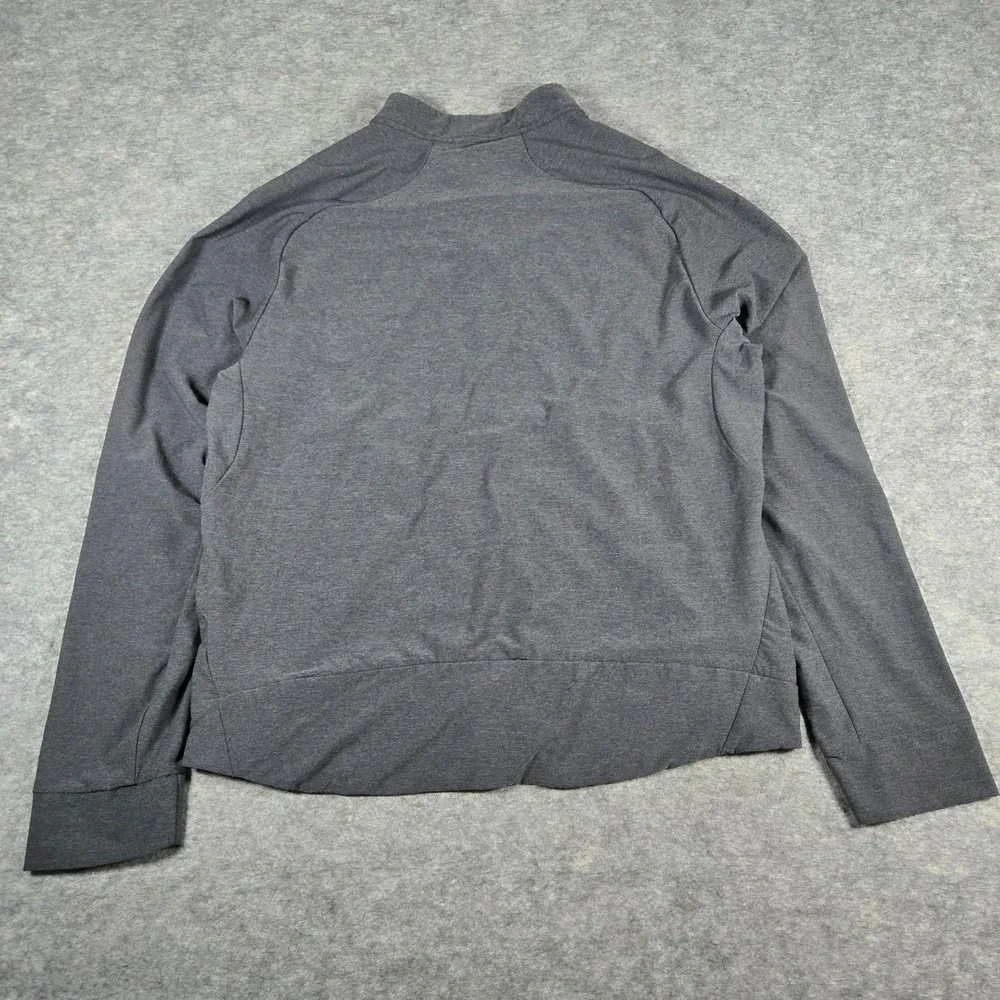 Nike Mens Gray Training Full Zip Athletic Jacket Large